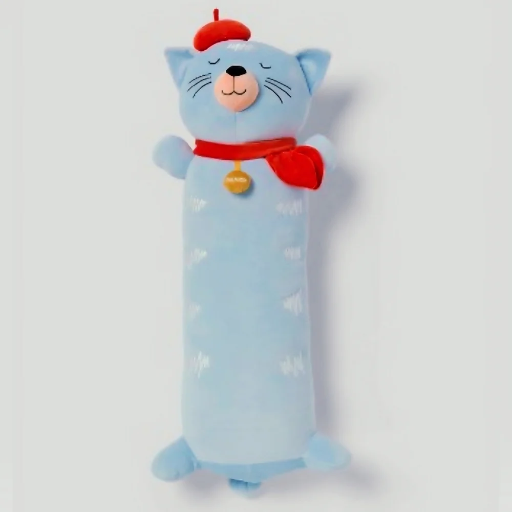 Pillowfort 2026 Cat Kid's Long Weighted Plush Throw Pillow special needs autism